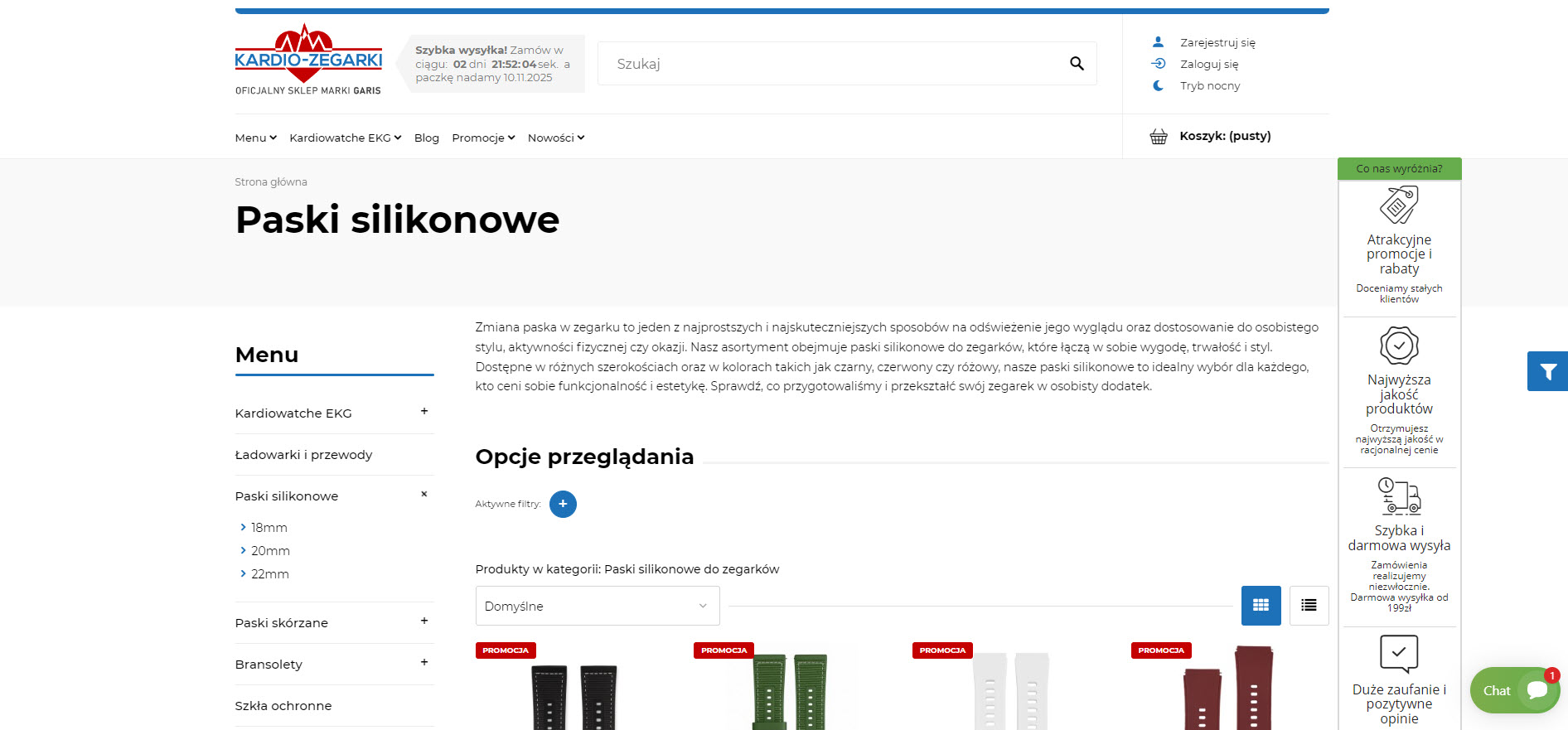Paski silikonowe do zegarków - jak wybrać model, który przetrwa każdy trening?