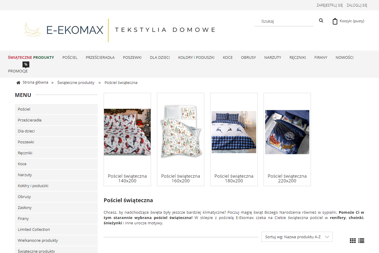 Pościel świąteczna - jak wybrać najlepszy komplet na zimę i święta?