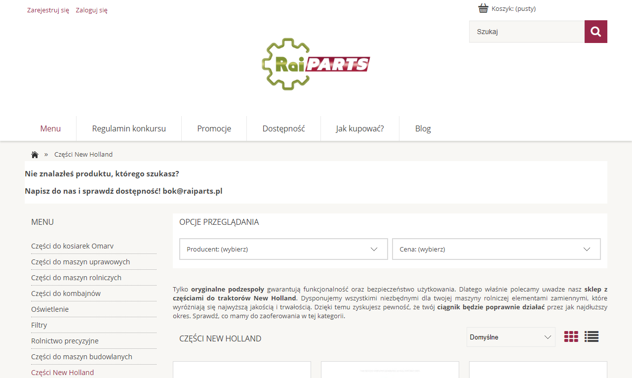 Części New Holland do maszyn używanych - na co zwrócić uwagę przy wymianie podzespołów?