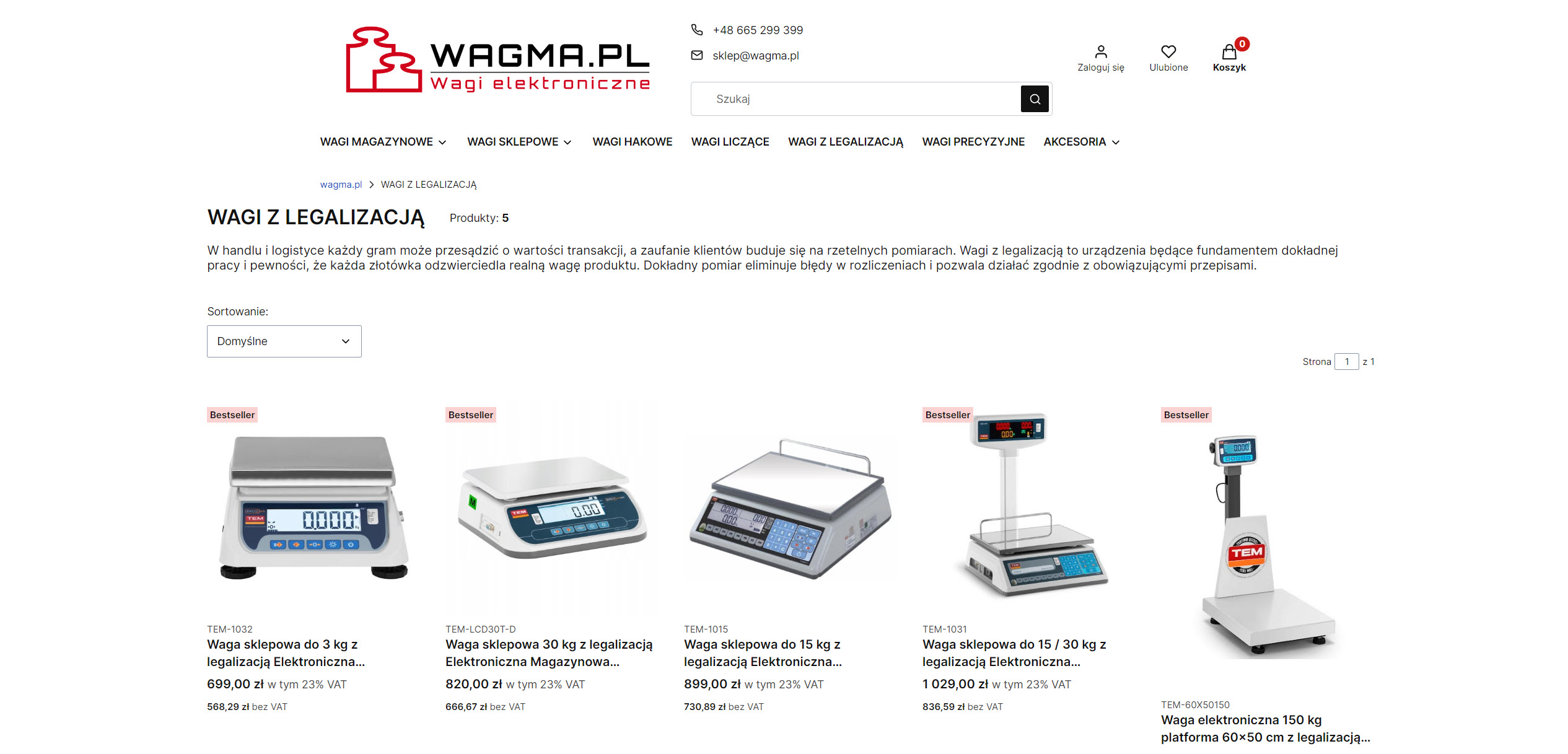 Wagi z legalizacją - dlaczego certyfikowane wagi z legalizacją to podstawa sprzedaży?