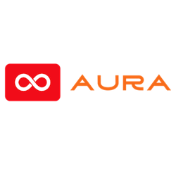 Logo firmy Aura 8